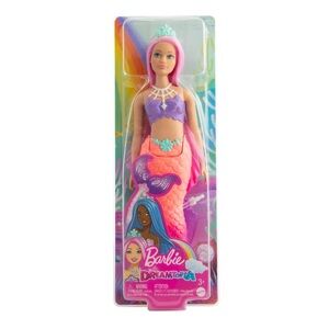 NIB-Barbie Dreamtopia Mermaid with Pink and Purple Tail